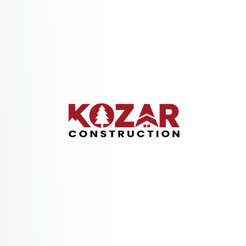 Simple Construction Company Logo with Creativity Design by Danielf_