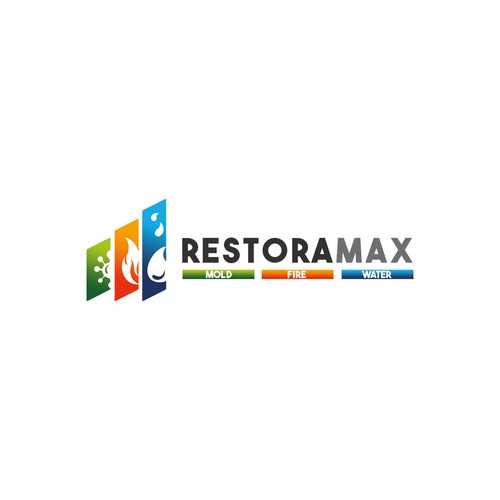 Restoration Company Branding. Design by Linduska