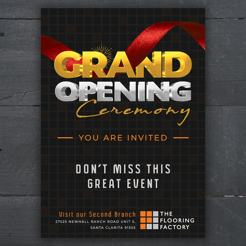 Grand Opening Flyer Réalisé par mohd niyas