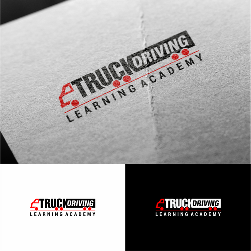 Logo for a Truck Driving Academy-ontwerp door >NAZ<