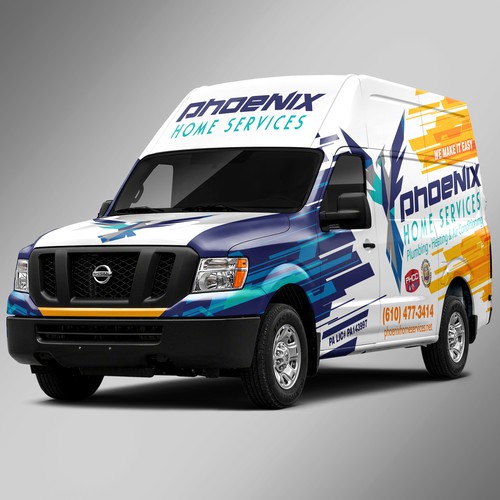 Truck Wrap Design by Lumina CreAtive