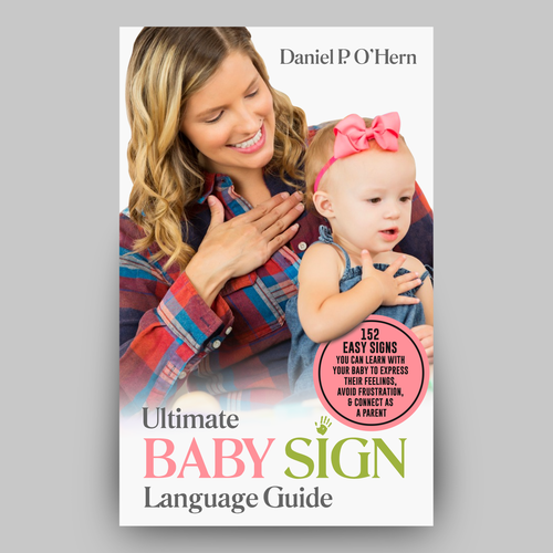 Baby Sign Language for Parents ebook cover Design by Hisna