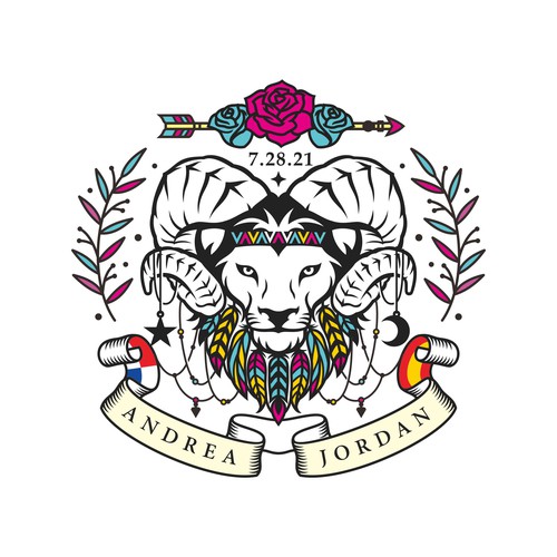 Family Crest for Valentines Day Design by Wiell