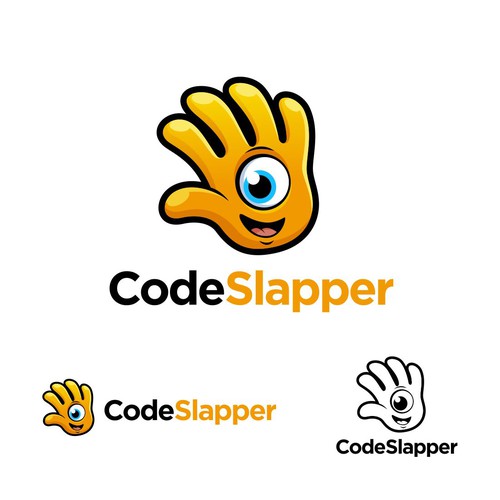 Need your best Silly Cartoon "Slap" Logo! Design by DZenhar Studio