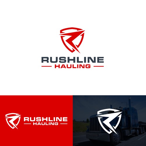 Trucking Company Logo Design por capt_kid