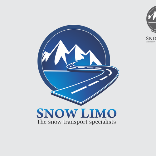 logo for Snow Limo Design by Comebackbro