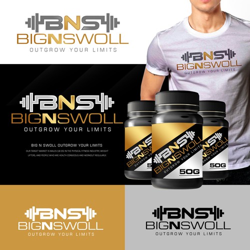 Physical fitness clothing company needs a sophisticated logo Logo