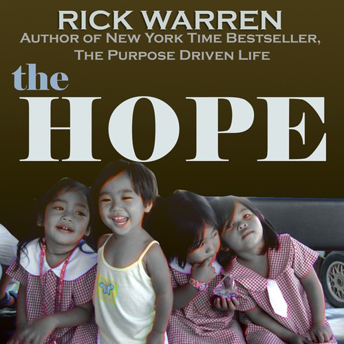 George BurnsさんのDesign Rick Warren's New Book Coverデザイン