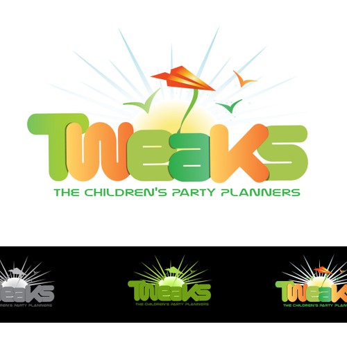 logo for Tweaks - The Children's Party Planners Design by Wessam_e