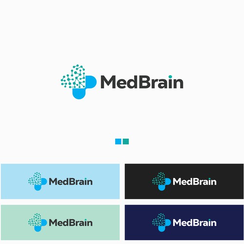 Logo & Branding for MedBrain | Delivering free medical diagnostics to developing nations. Design von Mr.CreativeLogo