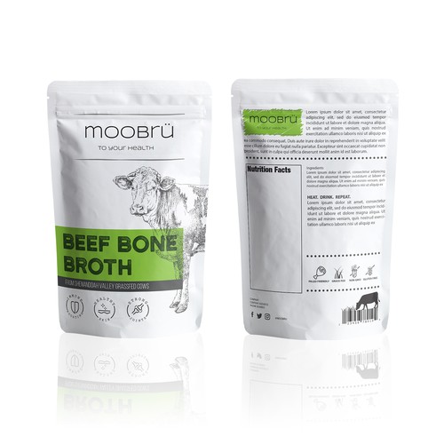 Bone Broth Package Design by Shisiouk