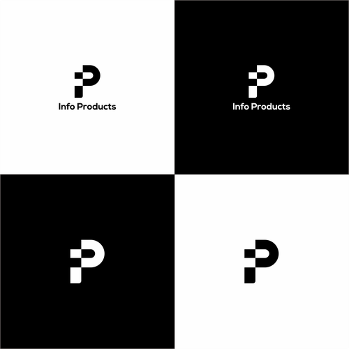 InfoProducts.com - Logo & Branding Design by Glemm