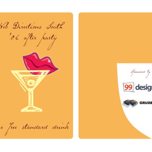 Design di Design the Drink Cards for leading Web Conference! di K.C.SathishKumar