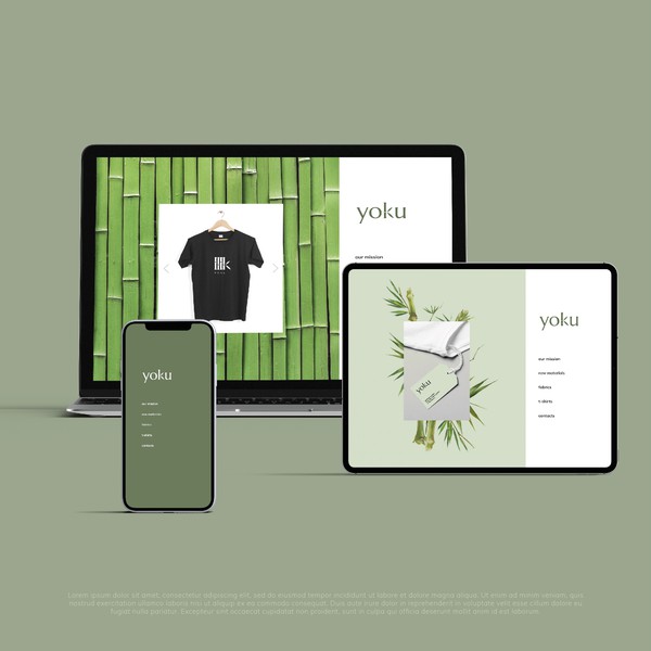 Design by Nasone Studio titled "YOKU"