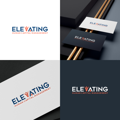 Elevating HCM logo contest Design by META ™