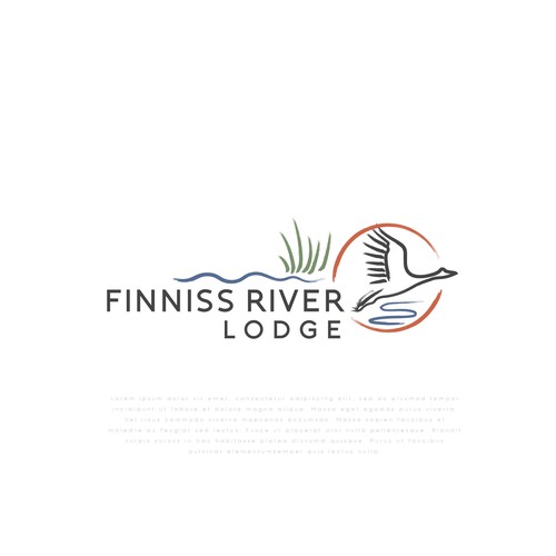 Logo for new Luxury Lodge on a working cattle station in the NT Design by Michael San Diego CA