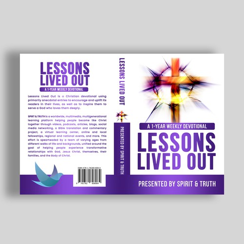 We need a captivating cover for our 1-year Devotional! Design by Zahari Studio