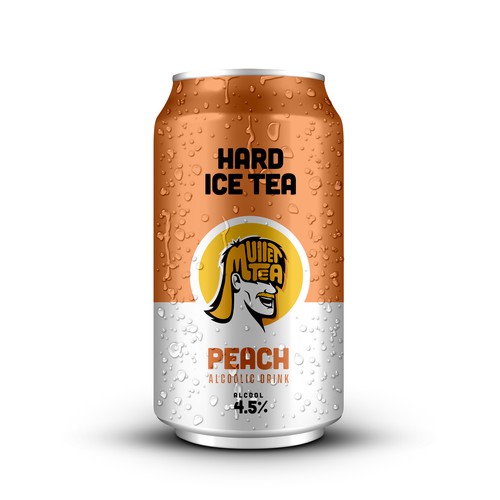 Hard Ice tea Can Design - Be Fun ! Design by sougatacreative