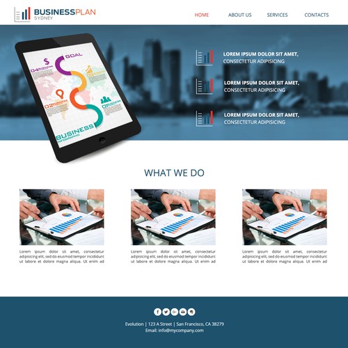 Designs | Create a modern, clean website for business consultants ...