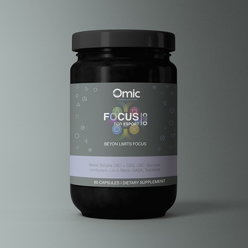 Video Gamer Supplement Label Design Design by a_p.design