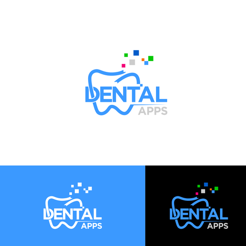 Creative "Dental Apps" Logo Design by Speedbig