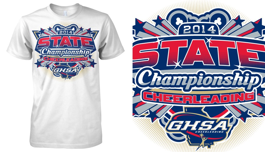 2014 GHSA Cheerleading State Championship | T-shirt contest