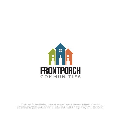 Design Front Porch Communities - A Not For Profit housing developer with a community focus por RaccoonDesigns®