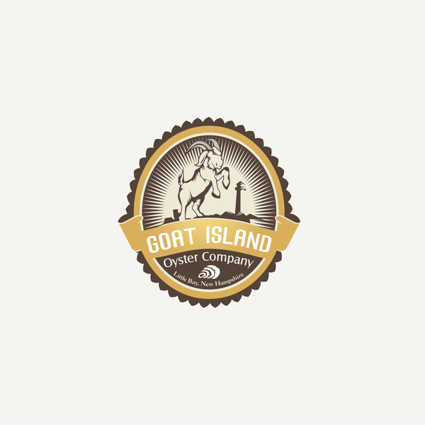 Design by 92_chan titled "Small New Hampshire Oyster Farm Needs A Logo"