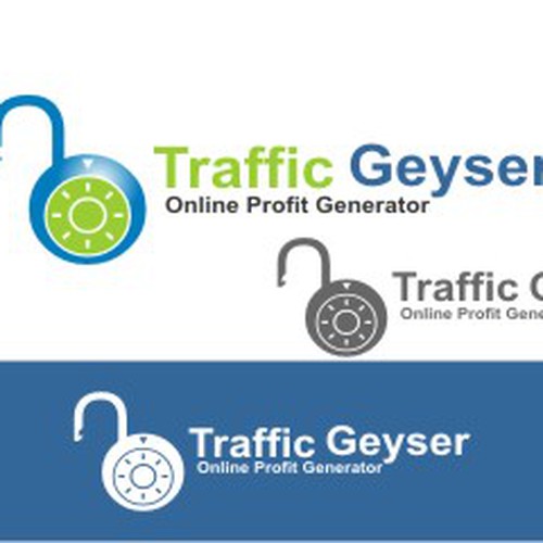 Design di T-R-A-F-F-I-C   g-e-y-s-e-r  Logo di 2u
