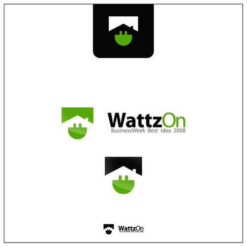 Help WattzOn (BusinessWeek Best Idea 2008) with a new logo Design by staticdesign