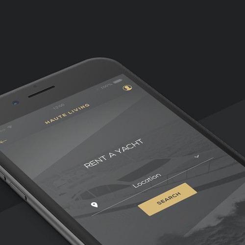 Luxury Mobile App Design por harmony.bunnie