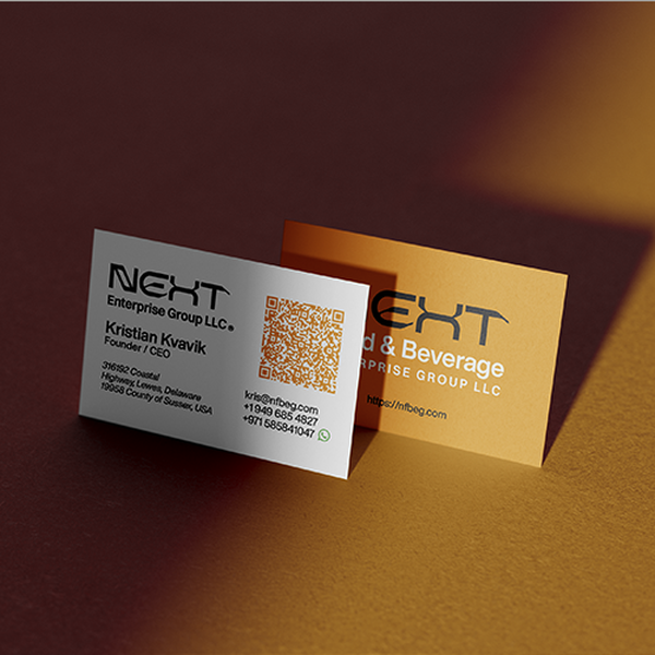 Identity Pack for NEXT Food and Beverage Enterprise Group