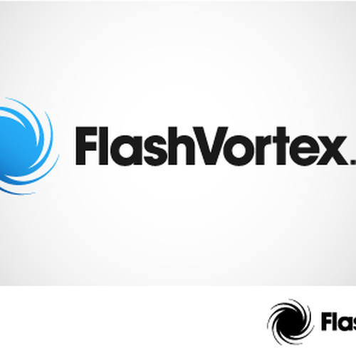 FlashVortex.com logo Design by graemebryson