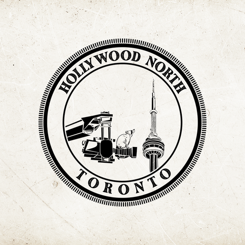 Logo representing "Hollywood North Toronto" - will be used on apparel Design by Abra.Kadabra