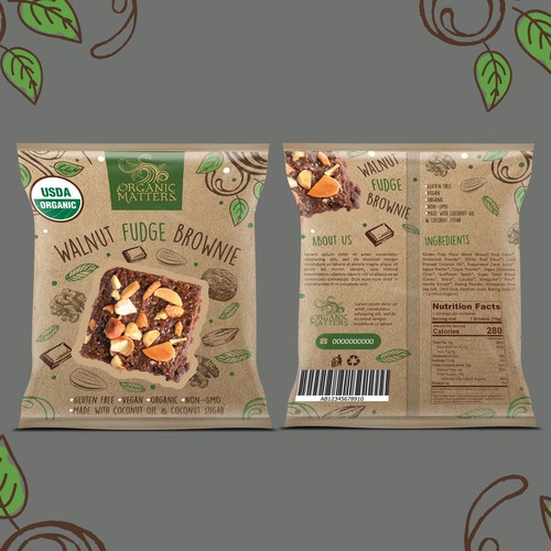 Nationwide food company needs a new package design Design by Stefânia Balzano