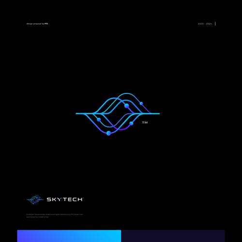 Help us design a futuristic logo for a cutting edge tech company. Design by FF3 ˢᵗᵘᵈⁱᵒ