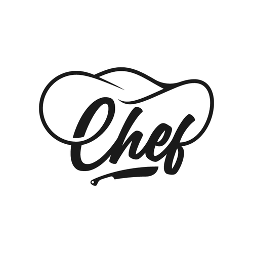 "CHEF": Food & Cooking Social Media Logo Design by MrBaba