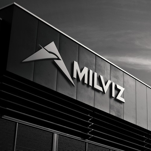 MILVIZ Logo - Producer of Military Flight Simulation Design by plyland