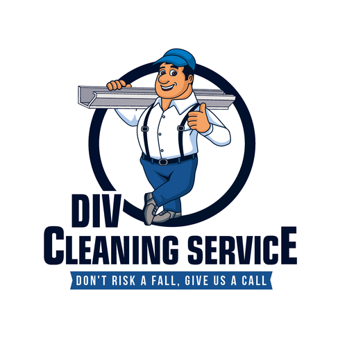 Gutter Cleaning Company need EASY TO READ logo | Logo design contest