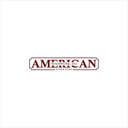 American Woodwork news a new logo Design by Logics Studio