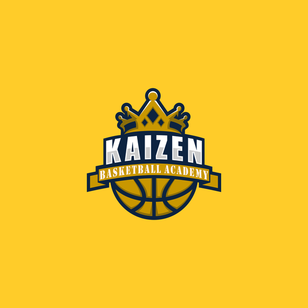 Design by studio rcrtri titled "Design a cool, resonating logo for Kaizen Basketball Academy"