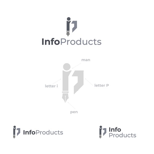 InfoProducts.com - Logo & Branding Design by colorful graphics