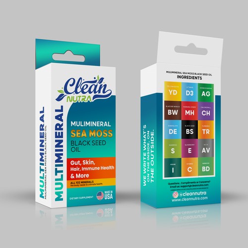 Design A Stunning Supplement Box for Best Selling Supplement Brand Design by Rajith Shantha