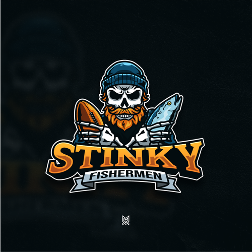 Designs | Fierce, fun, and funky fisherman logo to appeal to men | Logo ...