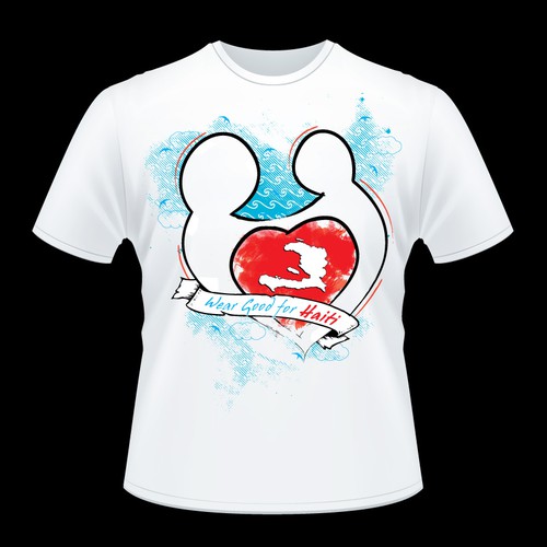 Wear Good for Haiti Tshirt Contest: 4x $300 & Yudu Screenprinter Design por Taho Designs