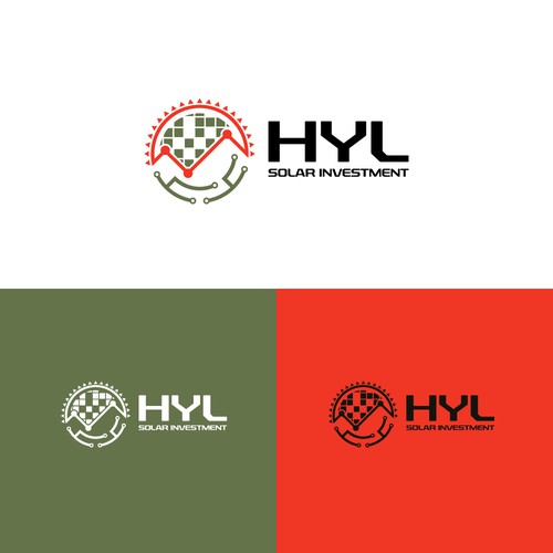 HYL Investment needs a logo simple and conveys high tech ideas Design by ukd