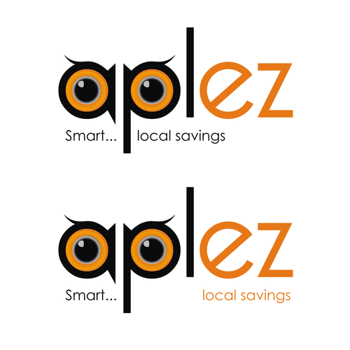 create a clean logo with the "ez" to illustrate the tagline "display & save Design by rajabejo