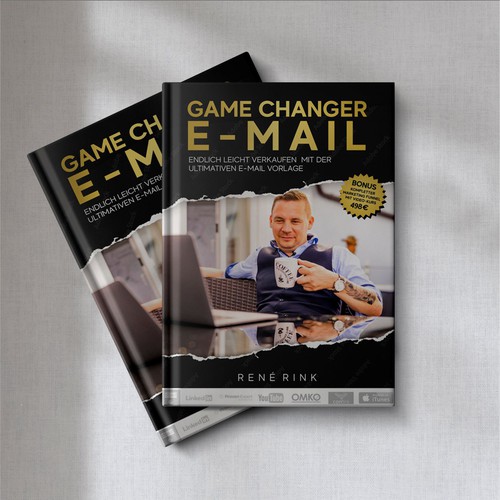 New E-Mail Marketing Best-Seller Books news #1 Cover Design by kautsart