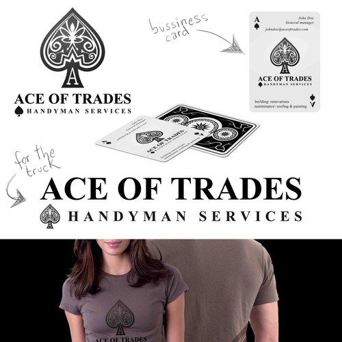 Ace of Trades Handyman Services needs a new design デザイン by marius.banica