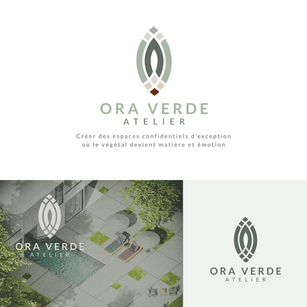 Design by Cristina Thirteen titled "Unused logo for architectural landscaping business"
